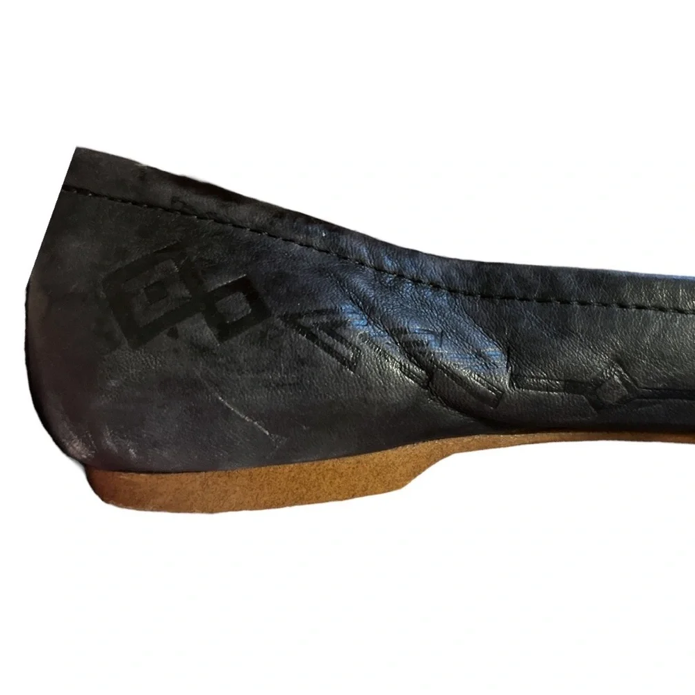 Latino Aztec Leather Flats - Picture 7 of 7